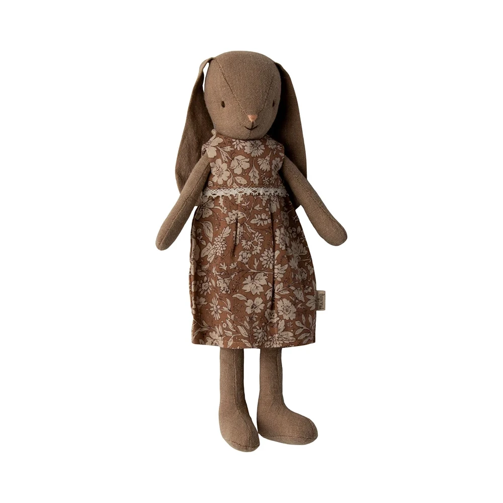 6168-Bunny-Chocolate-Maileg-Tamanho-2-Vestido-Flores-1